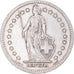 Münze, Schweiz, 2 Francs, 1944, Bern, SS, Silber, KM:21
