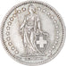 Münze, Schweiz, 2 Francs, 1961, Bern, SS, Silber, KM:21