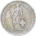 Moneta, Svizzera, 2 Francs, 1963, Bern, BB, Argento, KM:21
