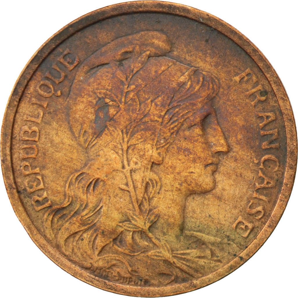 Coin, France, Dupuis, 2 Centimes, 1920, Paris, VF(30-35), Bronze, KM:841