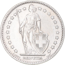 Münze, Schweiz, 2 Francs, 1965, Bern, SS+, Silber, KM:21