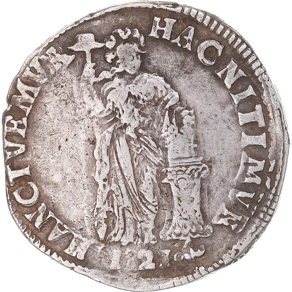 Coin, Netherlands, WEST FRIESLAND, Gulden, 1721, VF(30-35), Silver, KM:97.3