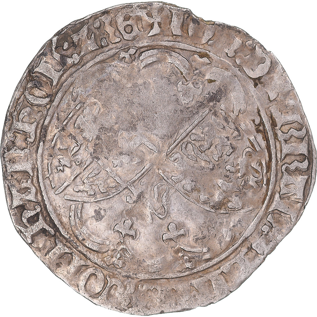 Münze, Frankreich, Hainaut, Jean IV de Brabant, Drielander, 1418-1427