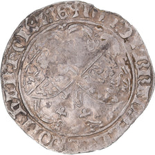 Münze, Frankreich, Hainaut, Jean IV de Brabant, Drielander, 1418-1427