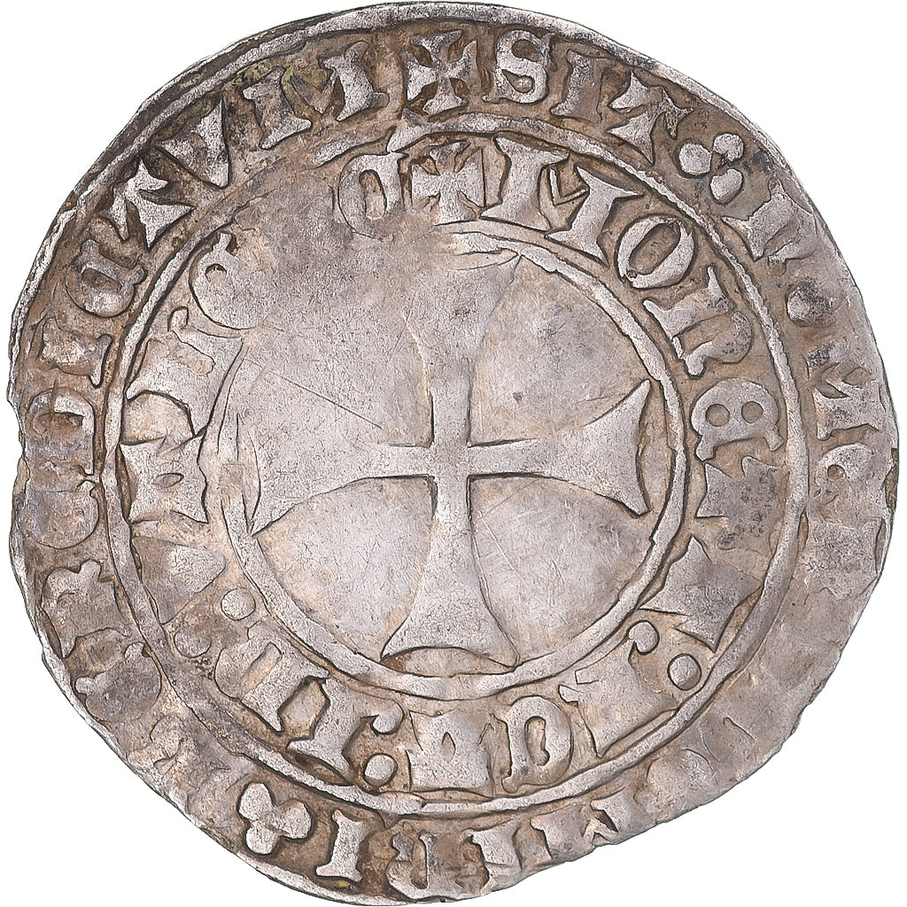 Münze, Frankreich, Hainaut, Jean IV de Brabant, Drielander, 1418-1427