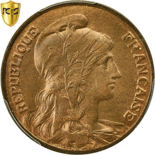 France, 10 Centimes, Dupuis, 1902, Paris, Bronze, PCGS, MS(65-70), Gadoury:277