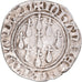 Münze, Frankreich, Duché de Bretagne, Jean IV de Montfort, Blanc aux 9