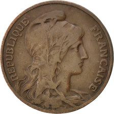FRANCE, Dupuis, 10 Centimes, 1911, Paris, KM #843, EF(40-45), Bronze, 30,...