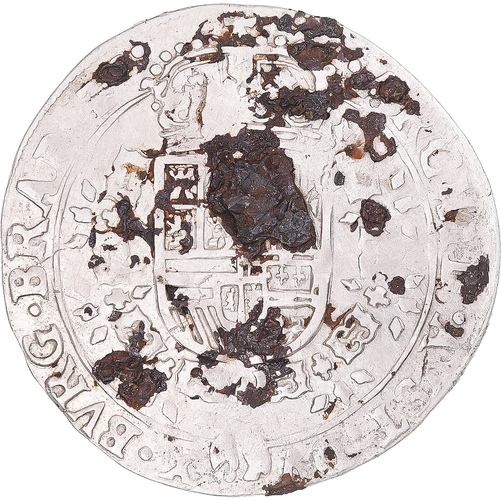 Münze, Spanische Niederlande, BRABANT, Philippe IV, 1/4 Patagon, 1645