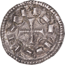 Munten, Hongarije, Coloman, Denar, 1095-1116, ZF, Zilver