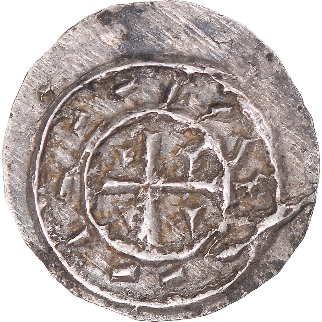 Munten, Hongarije, Coloman, Denar, 1095-1116, ZF, Zilver