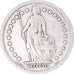Moneta, Svizzera, Franc, 1912, Bern, MB+, Argento, KM:24