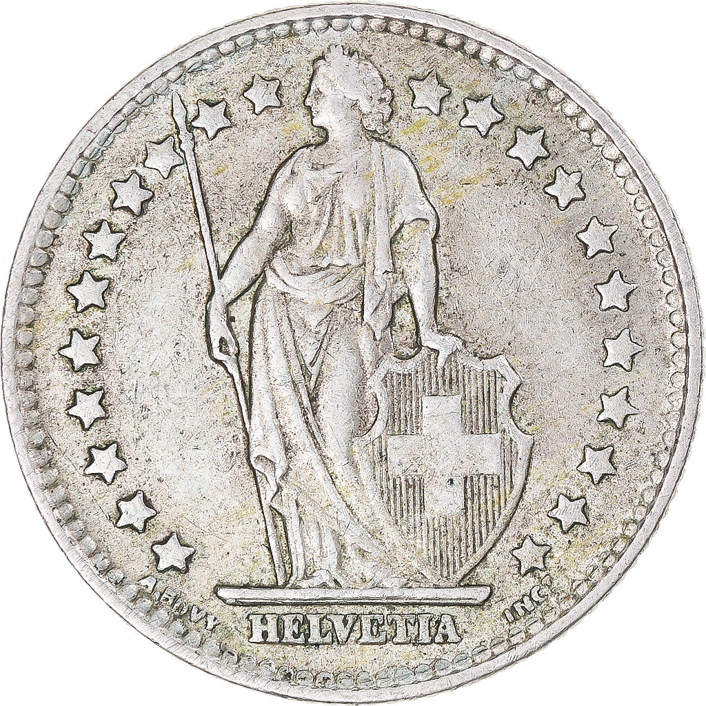 Münze, Schweiz, Franc, 1959, Bern, SS, Silber, KM:24