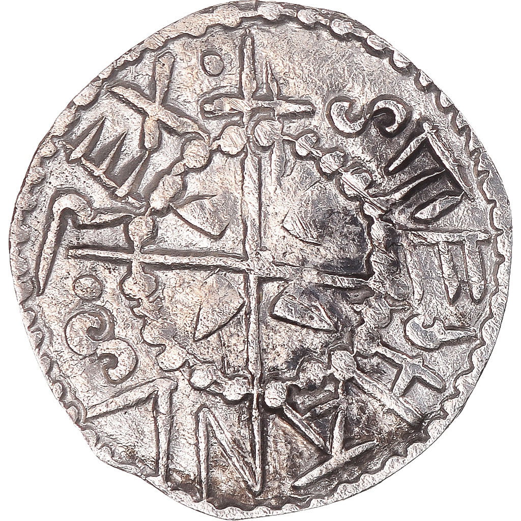 Munten, Hongarije, Stephen I, Denar, 997-1038, ZF+, Zilver