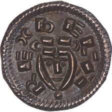 Moneda, Hungría, Bela II, Denar, 1131-1141, MBC+, Plata