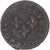 Moneda, Francia, Louis XIII, Double Tournois, 1626, BC+, Cobre, Gadoury:8
