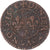 Monnaie, France, Henri III, Denier Tournois, 1585, Paris, TB+, Cuivre