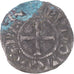 Moeda, França, Louis VIII-IX, Denier Tournois, VF(20-25), Lingote, Duplessy:188