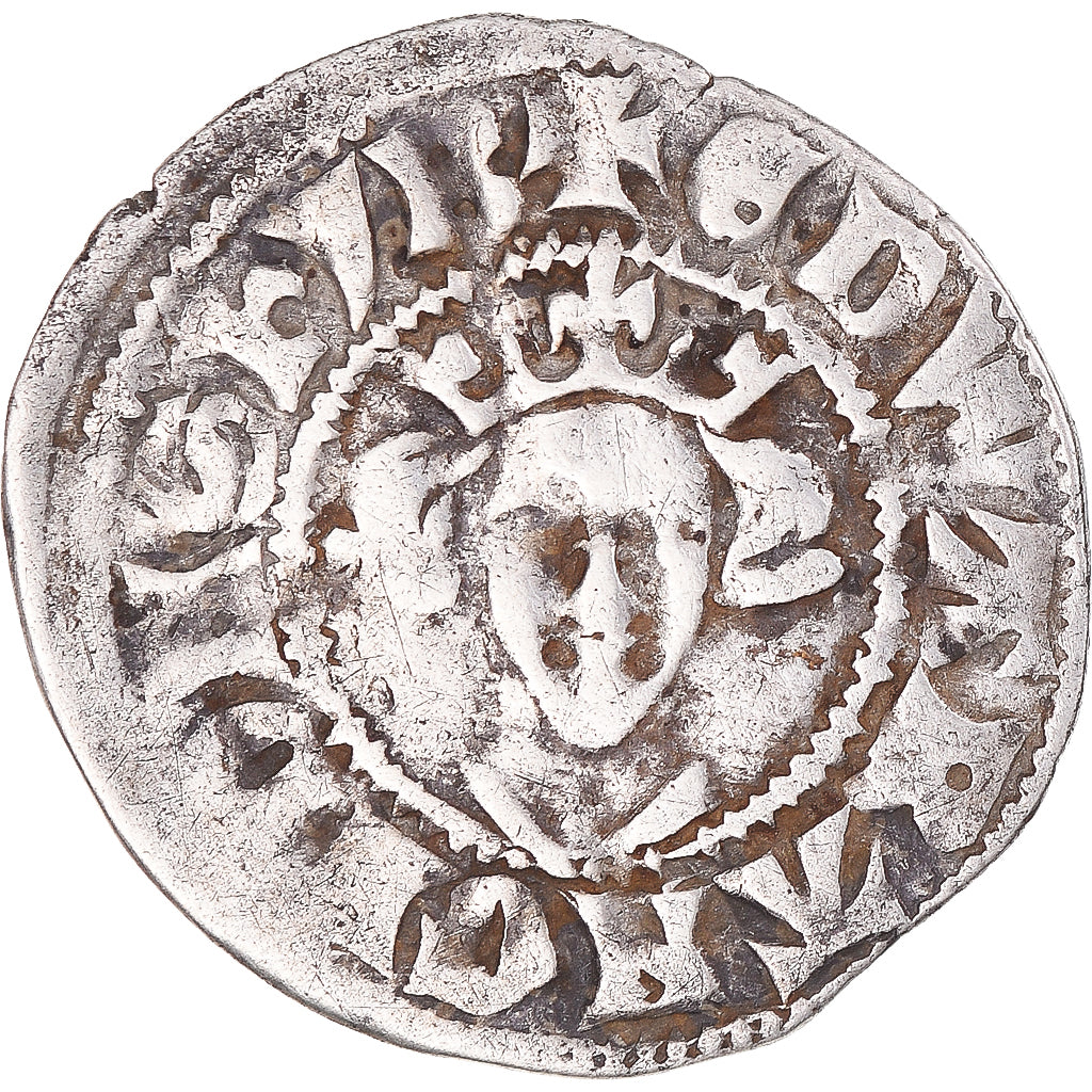 Moneta, Gran Bretagna, Edward I, II, III, Penny, London, BB, Argento