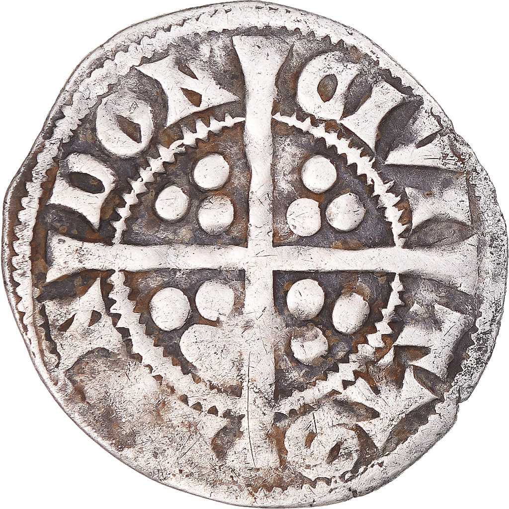 Moneta, Gran Bretagna, Edward I, II, III, Penny, London, BB, Argento