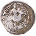 Coin, France, LORRAINE, Matthieu II, Denier, 1220-1251, Nancy, VF(20-25)