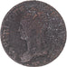 Moneda, Francia, Dupré, 5 Centimes, AN 7, Paris, Refrappage du Décime, BC+