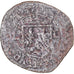 Munten, Frankrijk, Louis XIII, Faux douzain Huguenot, FR, Silver Plated Copper