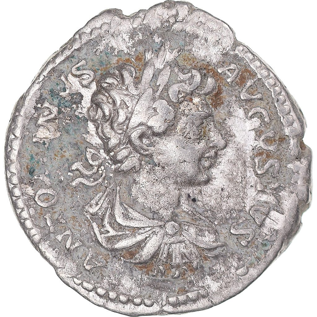 Moneta, Caracalla, Denarius, 200, Rome, MB+, Argento, RIC:30a