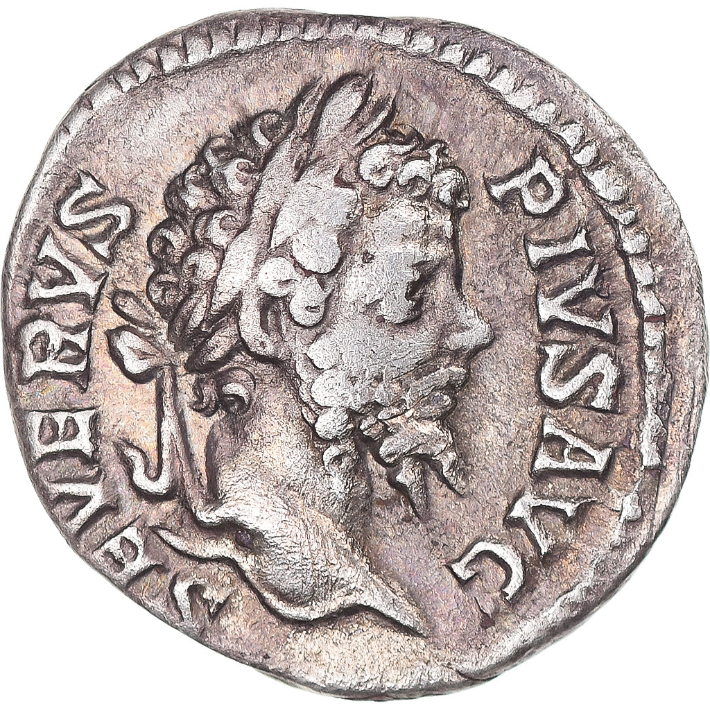 Moneda, Septimius Severus, Denarius, 204, Rome, MBC, Plata, RIC:266