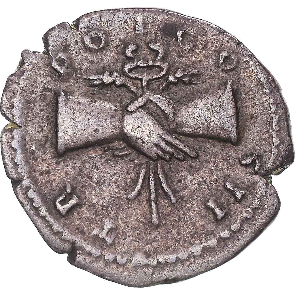 Moneta, Antoninus Pius, Denarius, 138-161, Rome, EF(40-45), Srebro, Cohen:833