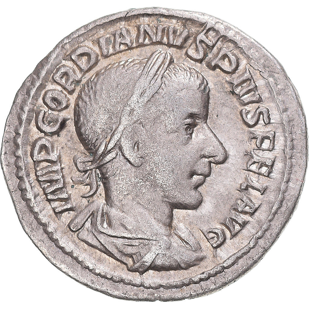 Coin, Gordian III, Denarius, 241, Rome, EF(40-45), Silver, RIC:131