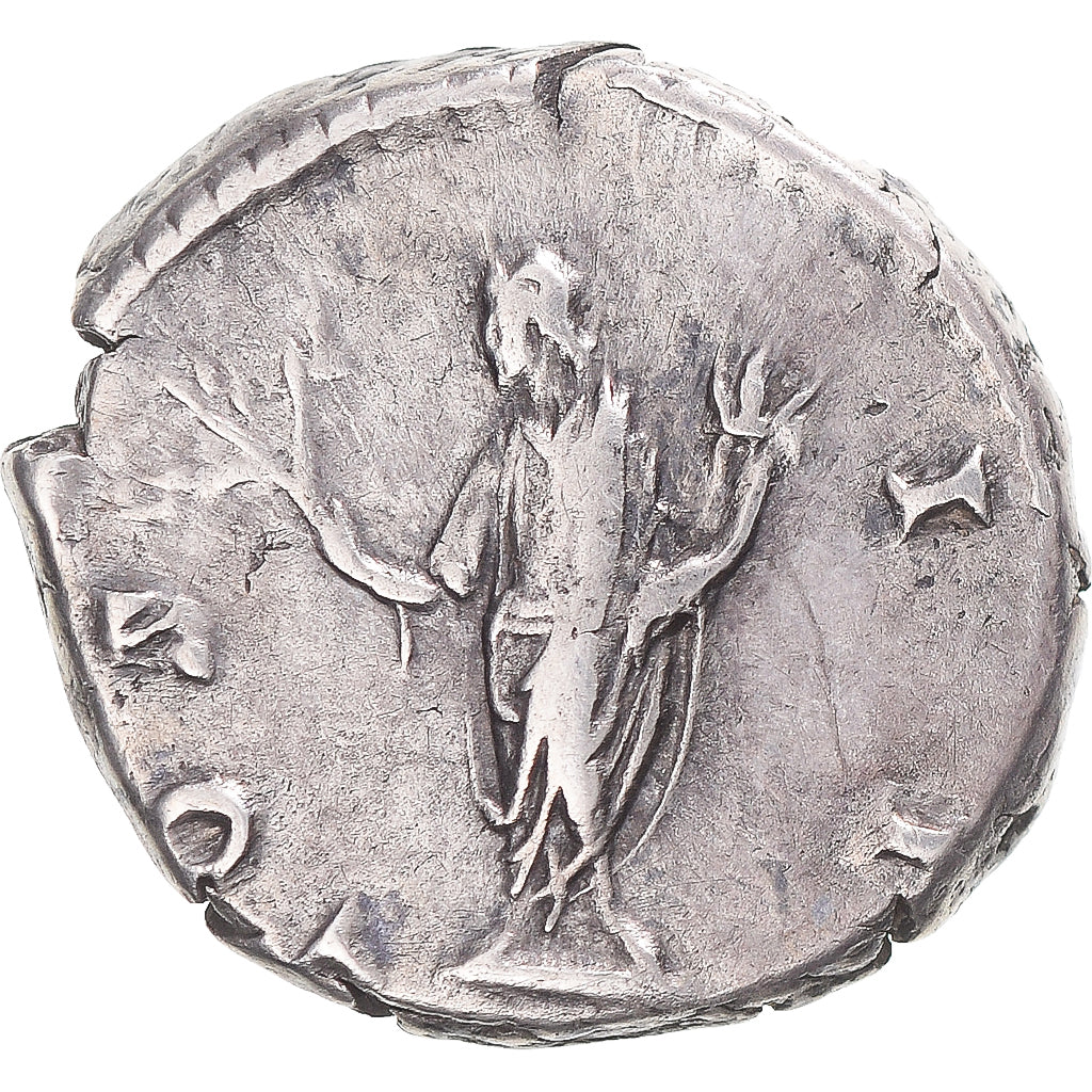 Coin, Marcus Aurelius, Denarius, 145-147, Rome, AU(50-53), Silver, RIC:429a