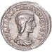 Coin, Julia Soaemias, Denarius, 218-220, Rome, AU(50-53), Silver, RIC:237