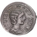 Coin, Julia Mamaea, Denarius, 222, Rome, AU(50-53), Silver, RIC:343