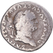 Coin, Titus for Divus Vespasianus, Denarius, 80-81, Rome, VF(20-25), Silver