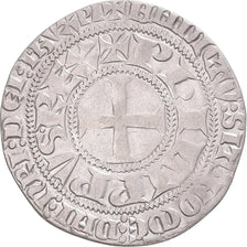 Moneta, Francia, Philippe IV, Gros Tournois à l'O rond, BB, Argento