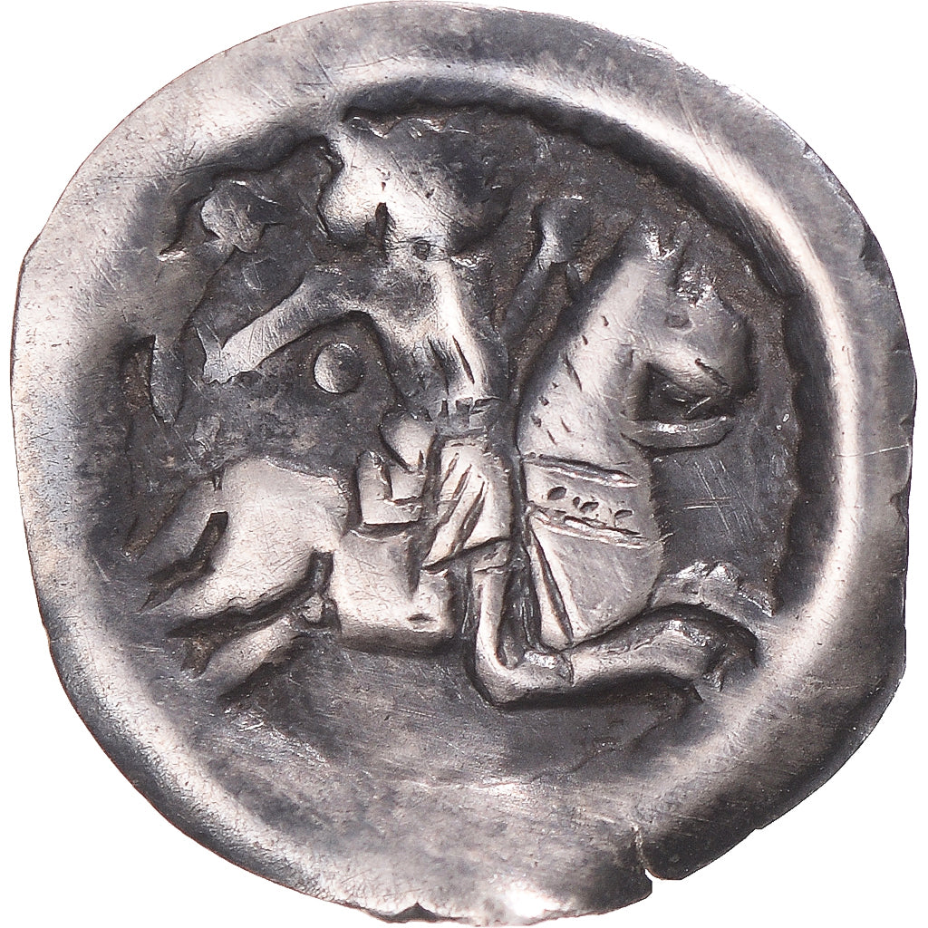 Coin, Hungary, Bela IV, Denar, 1235-1270, EF(40-45), Silver
