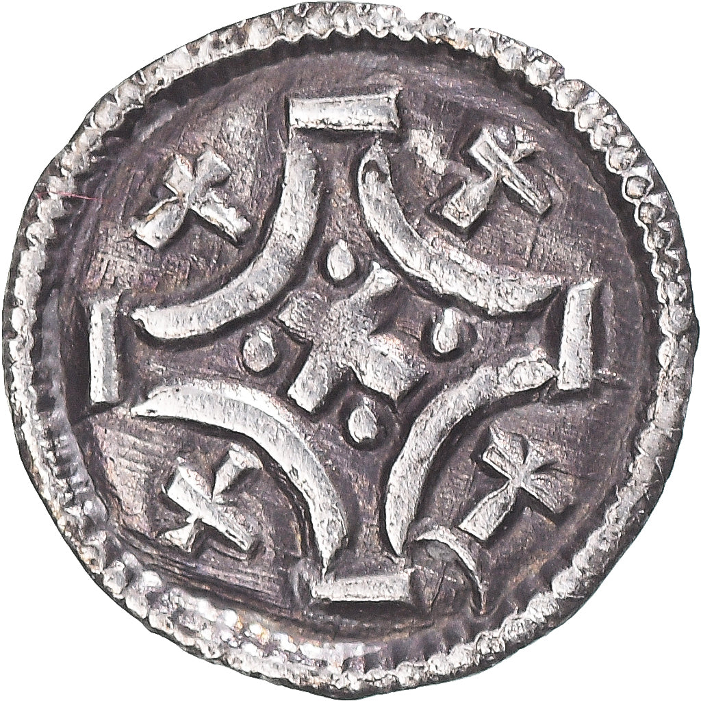 Coin, Hungary, Bela III, Obole, 1172-1196, EF(40-45), Silver
