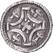Coin, Hungary, Bela III, Obole, 1172-1196, EF(40-45), Silver