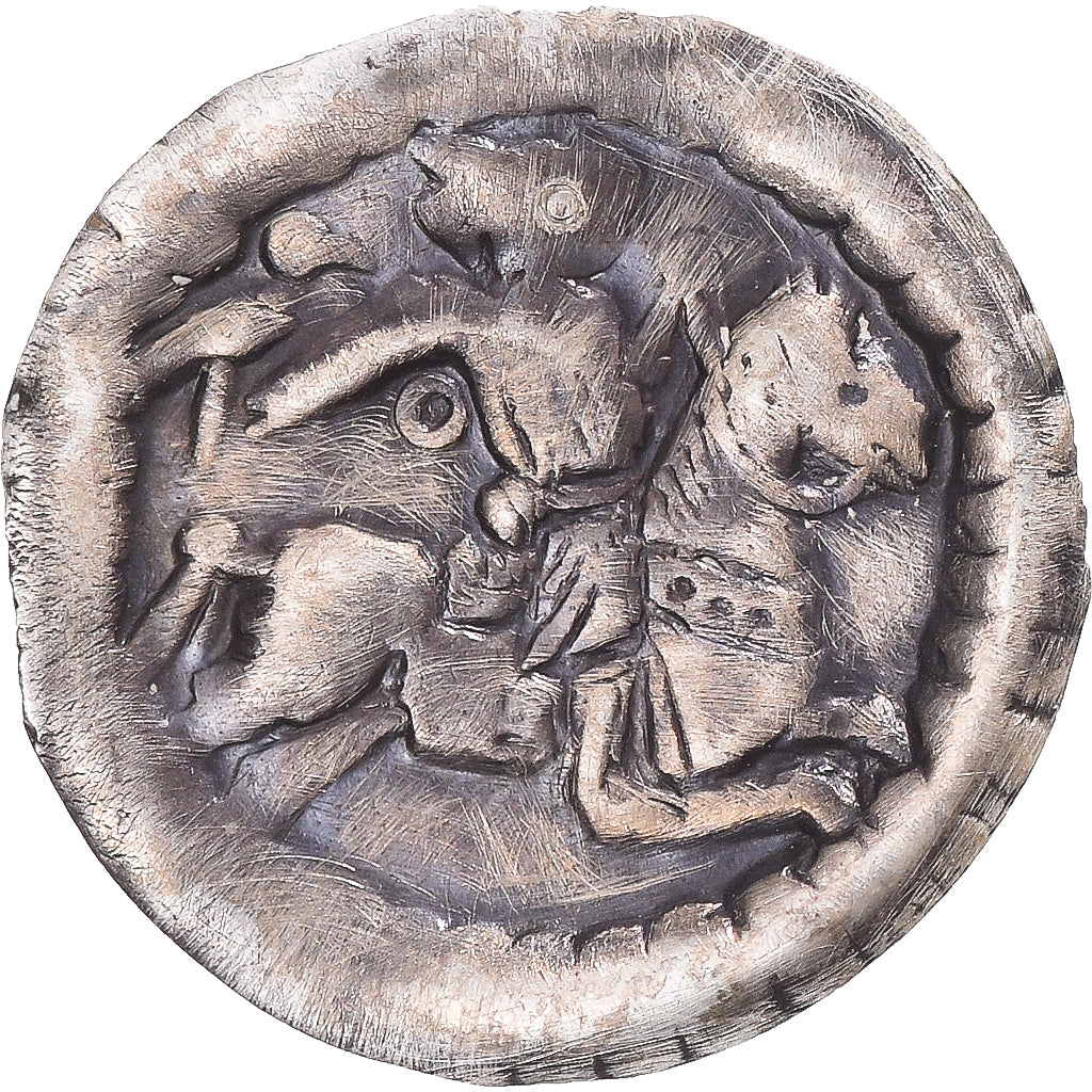 Coin, Hungary, Bela IV, Denar, 1235-1270, EF(40-45), Silver