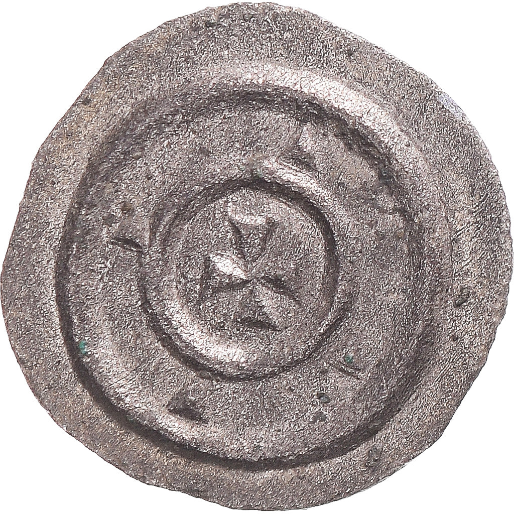 Coin, Hungary, Bela II, Denar, 1131-1141, AU(50-53), Silver