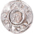 Moneda, Hungría, Bela IV, Bracteate, 1235-1270, BC+, Plata