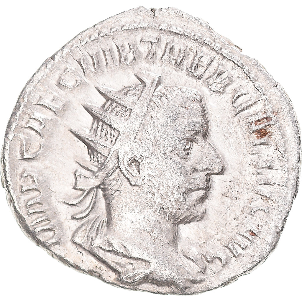 Coin, Trebonianus Gallus, Antoninianus, 253-254, Rome, EF(40-45), Billon, RIC:32