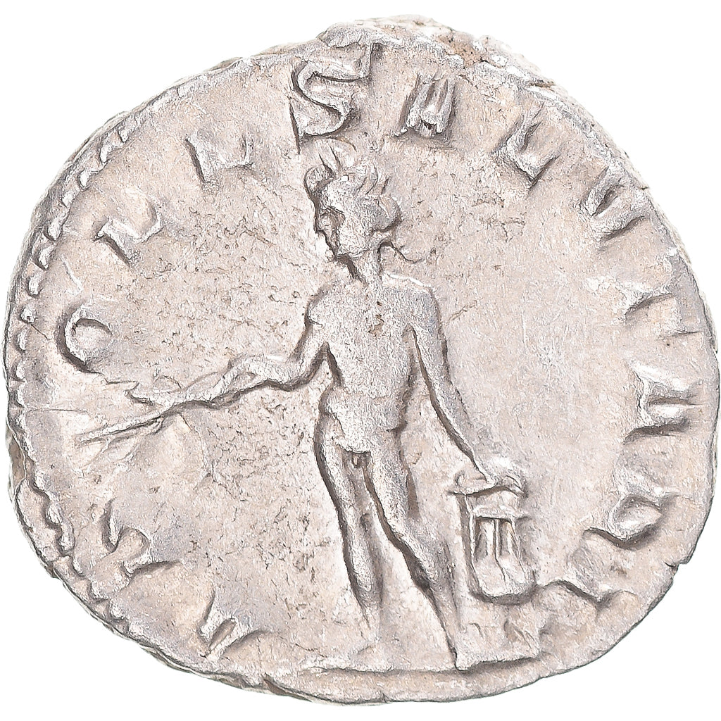 Coin, Trebonianus Gallus, Antoninianus, 253-254, Rome, EF(40-45), Billon, RIC:32