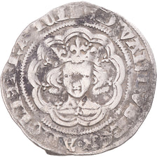 Coin, Great Britain, Edward III, Half Groat, London, EF(40-45), Silver