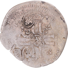 Münze, Frankreich, Louis XIV, Sol de 15 deniers contremarqué d'une fleur de