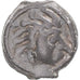 Coin, Senones, potin à la tête d’indien, Before 52 BC, Sens, AU(50-53)
