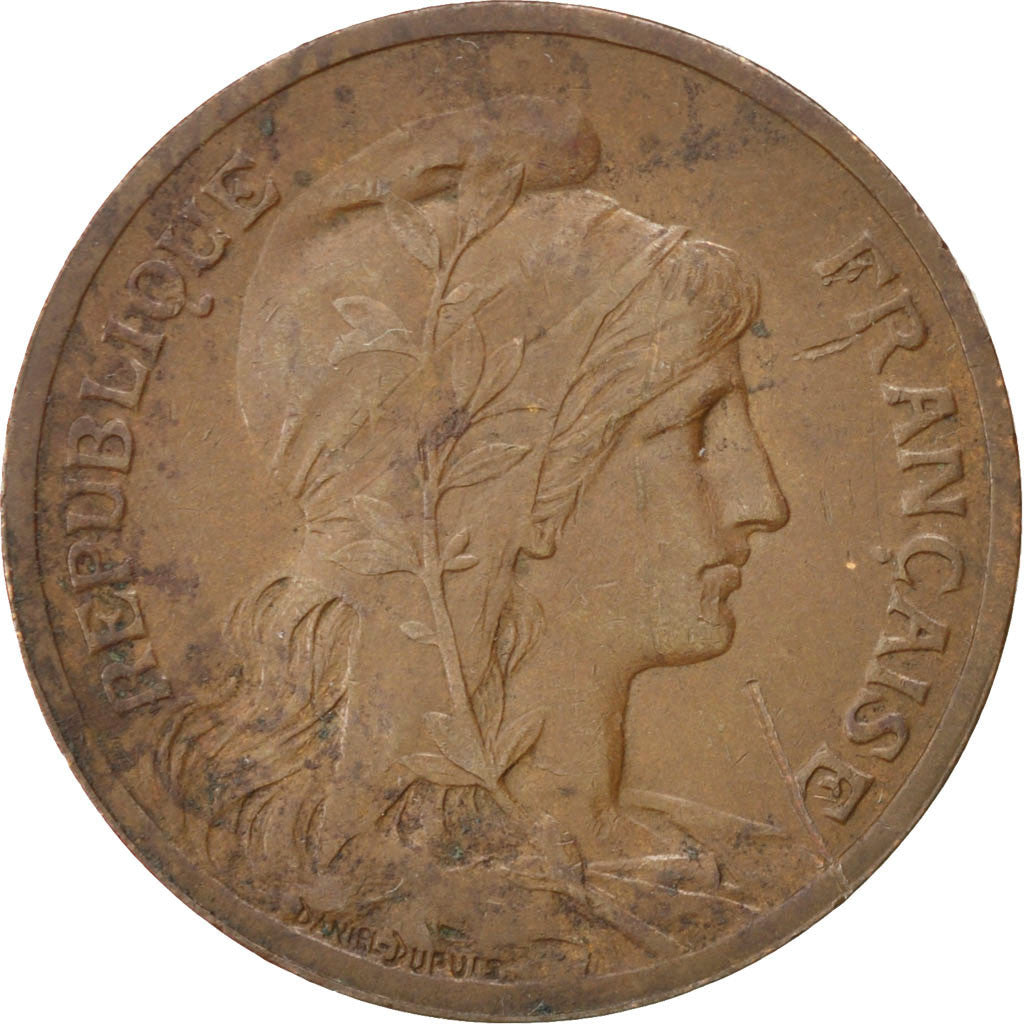 Coin, France, Dupuis, 5 Centimes, 1898, Paris, EF(40-45), Bronze, KM:842
