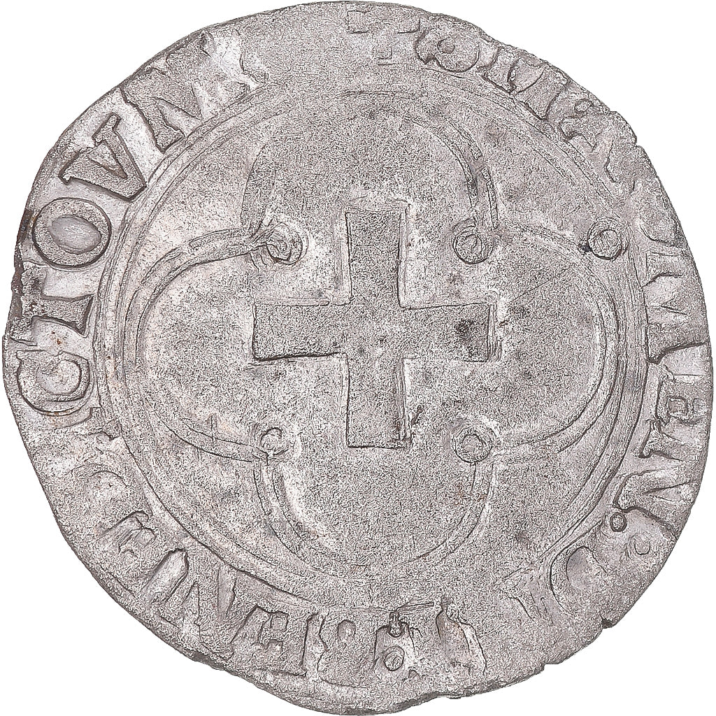 Monnaie, France, François Ier, Douzain à la croisette, 1515-1547, Toulouse