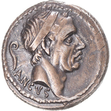 Coin, Marcia, Denarius, 56 BC, Rome, EF(40-45), Silver, RIC:382